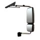 Door Mirror Power Heated with Arm Assembly Chrome With Minor Scratch - Passenger  Side (Fit: International 4300 4400 7400 7600 8500 8600 Truck)