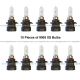 10 Pieces Pack - 9005xs Halogen Bulb Light - 65W White