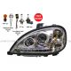Freightliner Columbia Headlight with LED Driver Side