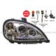 Freightliner Columbia Headlight with LED Passenger Side