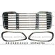 Freightliner M2 Grille with Headlight Bezel Chrome Pair - Driver and Passenger Side