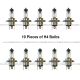 10 Pieces Pack - H4 Halogen Bulb Light - 55W White