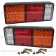 LED Tail Lamp for Mitsubishi Fuso - Amber/Red/Clear - Driver & Passenger Side
