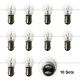 10 Pieces Pack - 1176 Clear/White Bulb