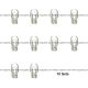 10 Pieces Pack - 7443 Clear/White Bulb