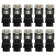 10 PCS - LED Replacement For 3157 Bulb Warm Amber (Fit: Corner Light of Various car and Trucks)