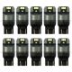 10 PCS - LED Replacement For 7443 Bulb Cold White (Fit: Corner Light of Various car and Trucks)