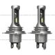 2 pcs LED Replacement For H4 Bulb 16/14W White (Fit: any H4 Bulb Type Headlight Configuration and Truck Llights) 