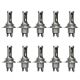 10 pcs LED Replacement For H4 Bulb 16/14W White (Fit: any H4 Bulb Type Headlight Configuration and Truck Llights) 