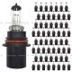 60 Pieces Pack - 9004 Halogen Bulb White Light （Fit: Car Bus Truck Tractor Loader RTV UTV ) 