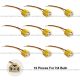 10pcs 3 Wire Plug 3 Pin Female Ceramic Universal High & Low Beam Headlight for H4 Bulb