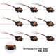 10pcs 2 Wire Plug 2 Pin Female Universal Wiring Harness for H11 and 896 Bulb