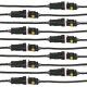 20 Piece Combo - 10 Pieces - 3 Wire Socket 3-Pin Male and 10 Pieces - 3 Wire Plug 3-Pin Female Connetor (Fit: Various cars and trucks )
