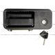 Exterior Cabin Door Handle With Lock and 2 Keys - Driver Side (Fit: Volvo VNL 630 670 730 780 680 Trucks 2005-2018)