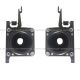 Truck Hood Latch Black Metal Left and Right side (Fit: Volvo VNL 630 670 730 780 680 )