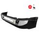 8 Pieces Combo - Central Bumper with Trim and Side Bumpers with Double Fog Lamp and Cap Cover - Driver And Passenger Side (Fit: 2016-2017 Volvo VNL Trucks)