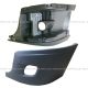 Bumper End Reinforcement with Cover Black and Fog Light Hole - Driver Side (Fit: 2008-2017 Freightliner Cascadia Truck)