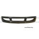 Front Bumper Metal Black with Small Tow Hole (Fit: 2002-2019 International Durastar, Workstar 4100, 4200, 4300, 4400, 7300, 7400, 8500, 8600)