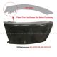 Steel Bumper End Black With Minor Defect- Driver Side (Fit: 2002-2016 Freightliner M2 106 112 Bussiness Class)