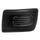 Side Bumper Plastic End Black Driver Side (Fit: 2012-2022 Mitsubishi Fuso Canter FE85D FE140 FE145 FE160 FE180 FG4X4)