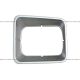 Headlight Bezel Plastic Gray (Fits: 95-05 Freightliner FL50, 91-04 FL60, 91-05 FL70, 91-05 FL80, and 94-03 FL106)