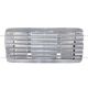 Grille Chrome With Bug Mesh ( Fits: 1991 - 2004 Freightliner FL 50 60 70 80 106 112 ) 