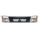 Grille Plastic Black With Headlight & Corner Lamp & Marker Light - Driver & Passenger Side (Fit: Mitsubishi FUSO FE125, FE140, FE145, FE180, FE83D, FE84D Trucks )