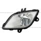 LED Fog Lamp Chrome - Driver Side (Fit: Freightliner Cascadia (2018-2023) New Body Style Models Only)
