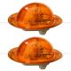 2 Pcs - 9 Diodes LED Side Marker Light - Amber Lens ( Fits: 2008 - 2014 Freightliner Cascadia )  