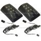 2 Pieces Side LED Lamp Indicator with Wire Harness ( Fit: 2004 - 2015 Volvo VNL VN VNM Truck )
