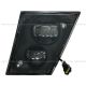 LED Fog Lamp Black - Driver Side (Fit: 2003-2015 Volvo VNL VNM Truck) 