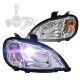 Headlight with LED Bulbs - Driver & Passenger Side (Fit: Freightliner Columbia Truck)