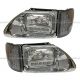 Headlight Heated with Reflector White LED and LED Corner Lamp - Driver & Passenger Side (Fit: International 9200 9400 5900 Truck)