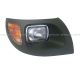 Headlight Black with Corner Lamp - Passenger Side (Fit: 2002-2007 International 7400 7500 7600,  2004-2008 International CXT Truck)