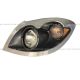 Headlight Chrome with Corner Lamp - Driver Side (Fit: 2008 - 2017 International WorkStar 7300, 7400, 7500, 7600.)