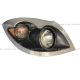 Headlight Chrome with Corner Lamp - Passenger Side (Fit: 2008 - 2017 International WorkStar 7300, 7400, 7500, 7600.)