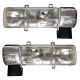 Headlight with Mounting Bracket and Corner Lamp - Driver and Passenger Side (Fit: Nissan UD 1800, UD 2000, UD 2300, UD 2600, UD 3300 Trucks)