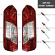 Tail Light - Driver and Passenger Side (Fit: 2015-2017 Ford Transit 150 250 350)