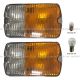 2 Pieces - Front Turn Signal Lamp (Fit: 1973 - 1989 Bitter SC Coupe Convertible)