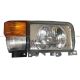 Headlight with Corner Lamp Turn Signal Marker Light - Passenger Side (Fit: 1995-2010 Nissan UD1400)