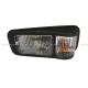 Side Marker Light With Minor Scratch on Door - Clear/Amber - Driver Side (Fit: Isuzu NRR and NPR 2008-2017 Truck)