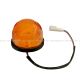 Central Roof Top Marker Light Amber with Bulb ( Fit: 2008-2017 Isuzu NRR and NPR , 2008-2010 GMC W4000 W4500 Trucks )