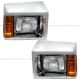 Headlight With Corner Lamp - Driver & Passenger Side (Fit: 2011-2020 WESTERN STAR TRUCKS 4700)