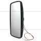 Rear View Main Mirror Flat Black HEATED (Fit: 2003-2023 Freightliner 108SD 114SD M2 100 106 112 Bussiness Class) 