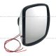 Wide Angle Mirror Convex Chrome HEATED (Fit: 2003-2023 Freightliner 108SD 114SD M2 100 106 112 Bussiness Class)