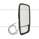 Door Mirror Main & Convex Combination Style Heated Black - Passenger Side (Fit: Mitsubishi Fuso FE, FH, FG, FG4x4 FK455. Isuzu NPR, NRR.  Chevrolet/GMC W5500 )