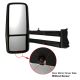 Door Mirror Power Heated without Sensor Black - Driver Side (Fit: 2013-2020 Kenworth T680 T880, 2013-2020 W990 Trucks )
