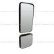 One Set of Rear View Door Mirror Black NOT Heated NO Power (Fit: 2016 - 2019 Isuzu FTR, 2016-2019 Chevrolet Low Cab Forward (LCF) Series, 2008 - 2019 Isuzu NPR, NQR, NRR.)