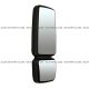 Door Mirror Black With LED Turn Signal Strip - Driver Side (Fit: International 4300 4400 7400 7600 8500 8600 Truck )
