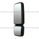 Door Mirror Black With LED Turn Signal Strip - Passenger Side (Fit: International 4300 4400 7400 7600 8500 8600 Truck )